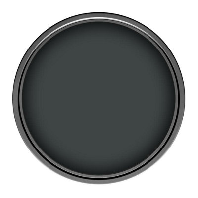 Leyland Trade Wood & Metal High Gloss Paint Black Grey (RAL 7021) 5L