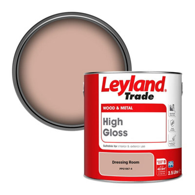 Leyland Trade Wood & Metal High Gloss Paint Dressing Room (PPG1067-4) 2.5L