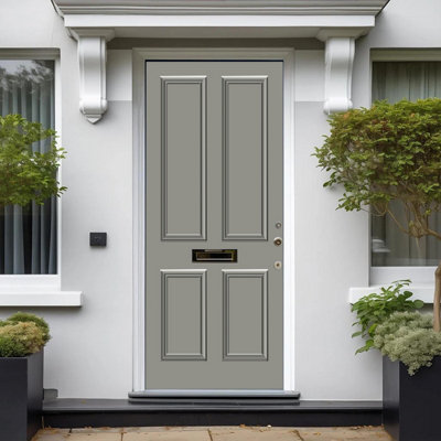 Leyland Trade Wood & Metal High Gloss Paint Hurricane Grey (10A07) 1L