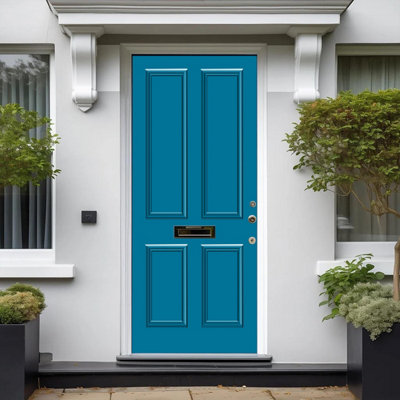 Leyland Trade Wood & Metal High Gloss Paint Nanking Blue (18E53) 1L