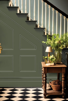 Leyland Trade Wood & Metal High Gloss Paint Olive Green (RAL 6003) 5L