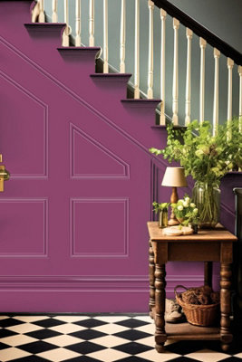 LEYLAND TRADE WOOD & METAL HIGH GLOSS PAINT RASPBERRY COCKTAIL (PPG17 ...