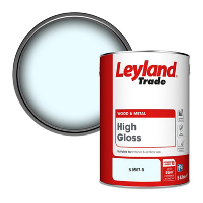Leyland Trade Wood & Metal High Gloss Paint (S 0507-B) 5L