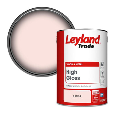 Leyland Trade Wood & Metal High Gloss Paint (S 0515-R) 5L