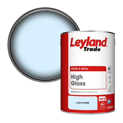 Leyland Trade Wood & Metal High Gloss Paint (S 0515-R90B) 5L