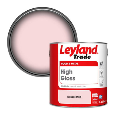 Leyland Trade Wood & Metal High Gloss Paint (S 0520-R10B) 2.5L