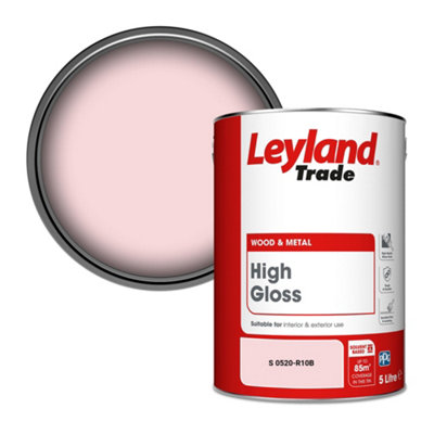 Leyland Trade Wood & Metal High Gloss Paint (S 0520-R10B) 5L