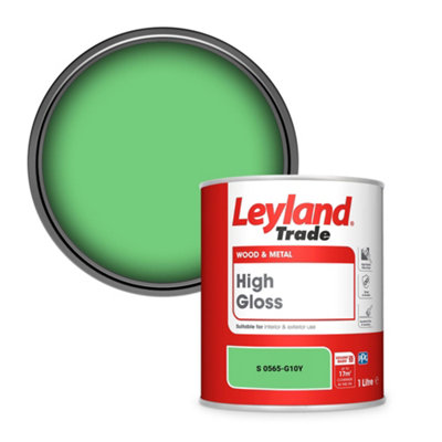 Leyland Trade Wood & Metal High Gloss Paint (S 0565-G10Y) 1L