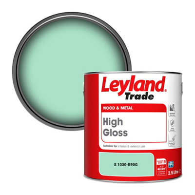 Leyland Trade Wood & Metal High Gloss Paint (S 1030-B90G) 2.5L