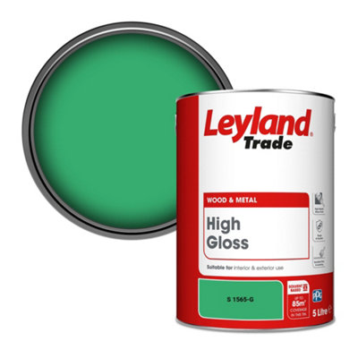Leyland Trade Wood & Metal High Gloss Paint (S 1565-G) 5L