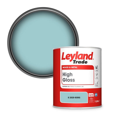 Leyland Trade Wood & Metal High Gloss Paint (S 2020-B30G) 1L
