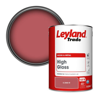 Leyland Trade Wood & Metal High Gloss Paint (S 2060-R) 5L