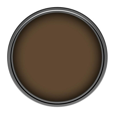 Leyland Trade Wood & Metal High Gloss Paint Saddle Brown (08C39) 2.5L