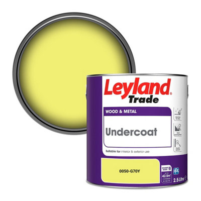 Leyland Trade Wood & Metal Undercoat Paint (0050-G70Y) 2.5L