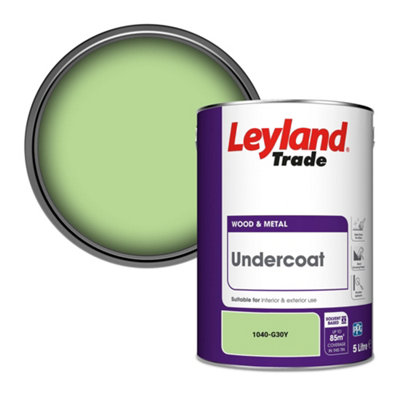 Leyland Trade Wood & Metal Undercoat Paint (1040-G30Y) 5L