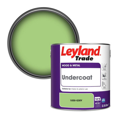 Leyland Trade Wood & Metal Undercoat Paint (1050-G30Y) 2.5L
