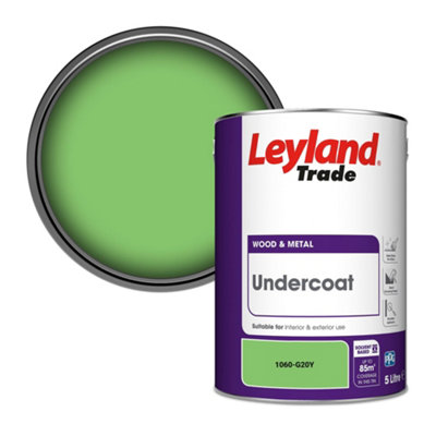 Leyland Trade Wood & Metal Undercoat Paint (1060-G20Y) 5L
