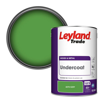 Leyland Trade Wood & Metal Undercoat Paint (2070-G20Y) 5L