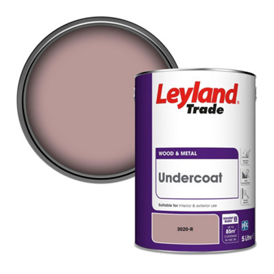 Leyland Trade Wood & Metal Undercoat Paint (3020-R) 5L