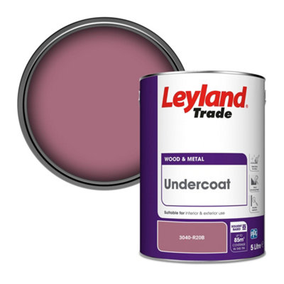 Leyland Trade Wood & Metal Undercoat Paint (3040-R20B) 5L