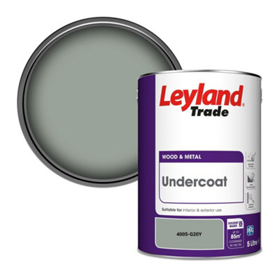 Leyland Trade Wood & Metal Undercoat Paint (4005-G20Y) 5L