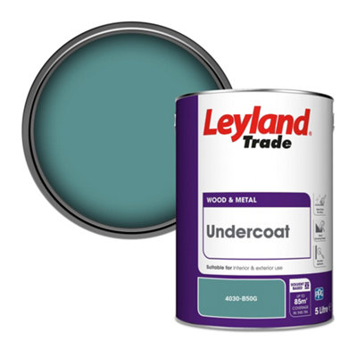 Leyland Trade Wood & Metal Undercoat Paint (4030-B50G) 5L