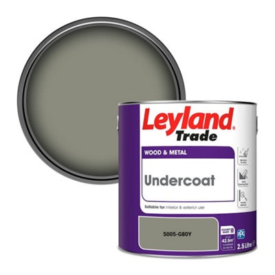 Leyland Trade Wood & Metal Undercoat Paint (5005-G80Y) 2.5L