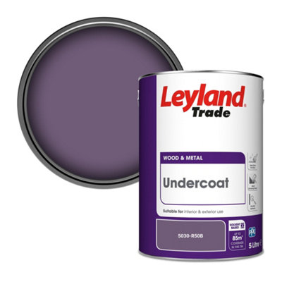 Leyland Trade Wood & Metal Undercoat Paint (5030-R50B) 5L