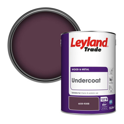 Leyland Trade Wood & Metal Undercoat Paint (6030-R30B) 5L