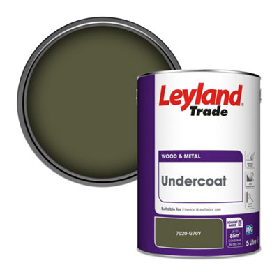 Leyland Trade Wood & Metal Undercoat Paint (7020-G70Y) 5L