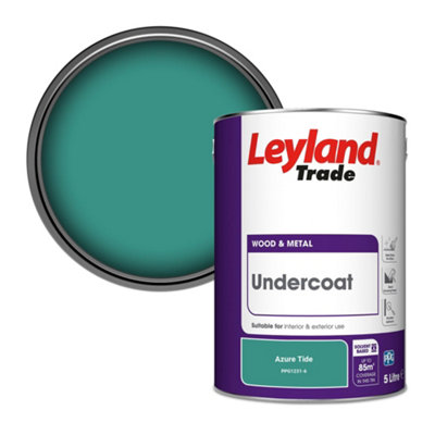 Leyland Trade Wood & Metal Undercoat Paint Azure Tide (PPG1231-6) 5L