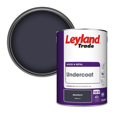 Leyland Trade Wood & Metal Undercoat Paint Blackberry (PPG13-21) 5L