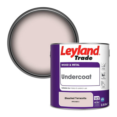 Leyland Trade Wood & Metal Undercoat Paint Bleached Terracotta (PPG1065-2) 2.5L