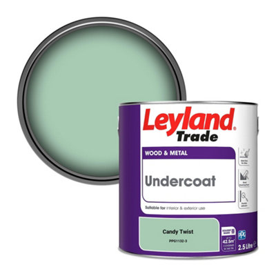 Leyland Trade Wood & Metal Undercoat Paint Candy Twist (PPG1132-3) 2.5L