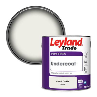Leyland Trade Wood & Metal Undercoat Paint Crumb Cookie (PPG18-01) 2.5L