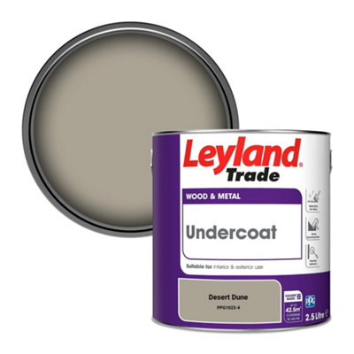 Leyland Trade Wood & Metal Undercoat Paint Desert Dune (PPG1023-4) 2.5L
