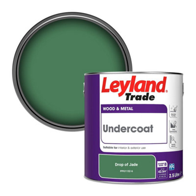 Leyland Trade Wood & Metal Undercoat Paint Drop of Jade (PPG1132-6) 2.5L
