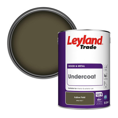 Leyland Trade Wood & Metal Undercoat Paint Fallow Field (PPG1102-7) 5L