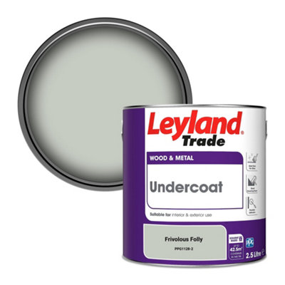 Leyland Trade Wood & Metal Undercoat Paint Frivolous Folly (PPG1128-2) 2.5L