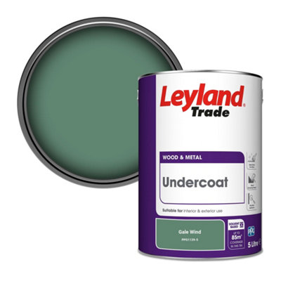 Leyland Trade Wood & Metal Undercoat Paint Gale Wind (PPG1139-5) 5L