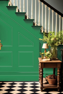 Leyland Trade Wood & Metal Undercoat Paint Green Gloss (PPG1227-7) 5L