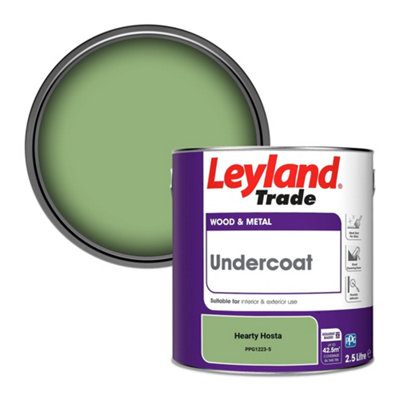 Leyland Trade Wood & Metal Undercoat Paint Hearty Hosta (PPG1223-5) 2.5L