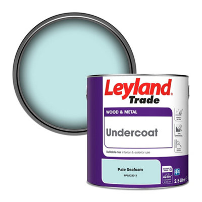 Leyland Trade Wood & Metal Undercoat Paint Pale Seafoam (PPG1233-3) 2.5L