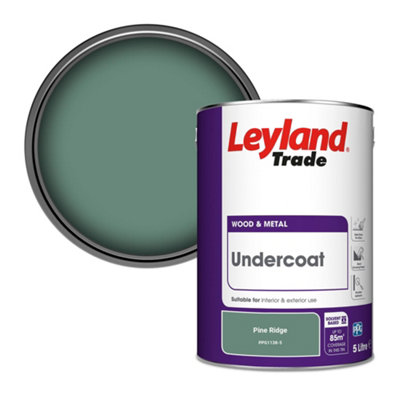 Leyland Trade Wood & Metal Undercoat Paint Pine Ridge (PPG1138-5) 5L