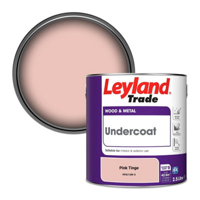 Leyland Trade Wood & Metal Undercoat Paint Pink Tinge (PPG1189-3) 2.5L