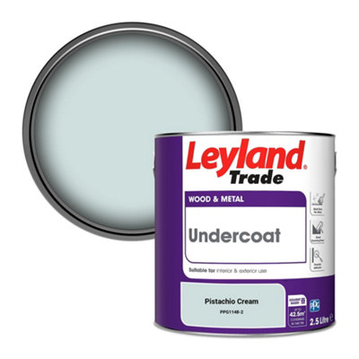 Leyland Trade Wood & Metal Undercoat Paint Pistachio Cream (PPG1148-2) 2.5L