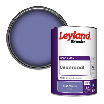 Leyland Trade Wood & Metal Undercoat Paint Purple Rhapsody (PPG1247-6) 5L
