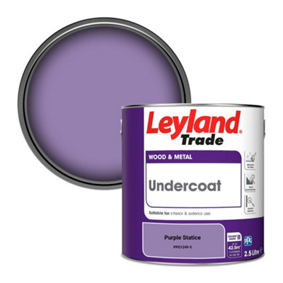 Leyland Trade Wood & Metal Undercoat Paint Purple Statice (PPG1249-5) 2.5L