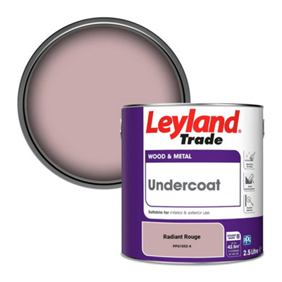 Leyland Trade Wood & Metal Undercoat Paint Radiant Rouge (PPG1053-4) 2.5L