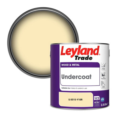 Leyland Trade Wood & Metal Undercoat Paint (S 0515-Y10R) 2.5L